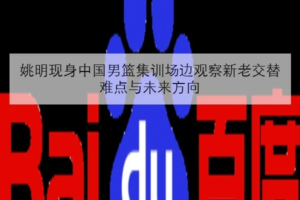 姚明现身中国男篮集训场边观察新老交替难点与未来方向